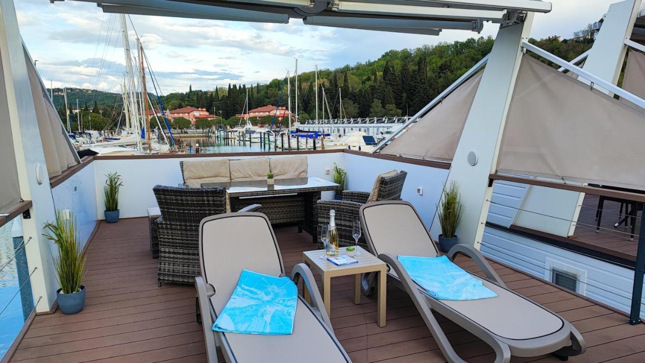 הוילה Sea Lux Floating House Ajda Portorose מראה חיצוני תמונה